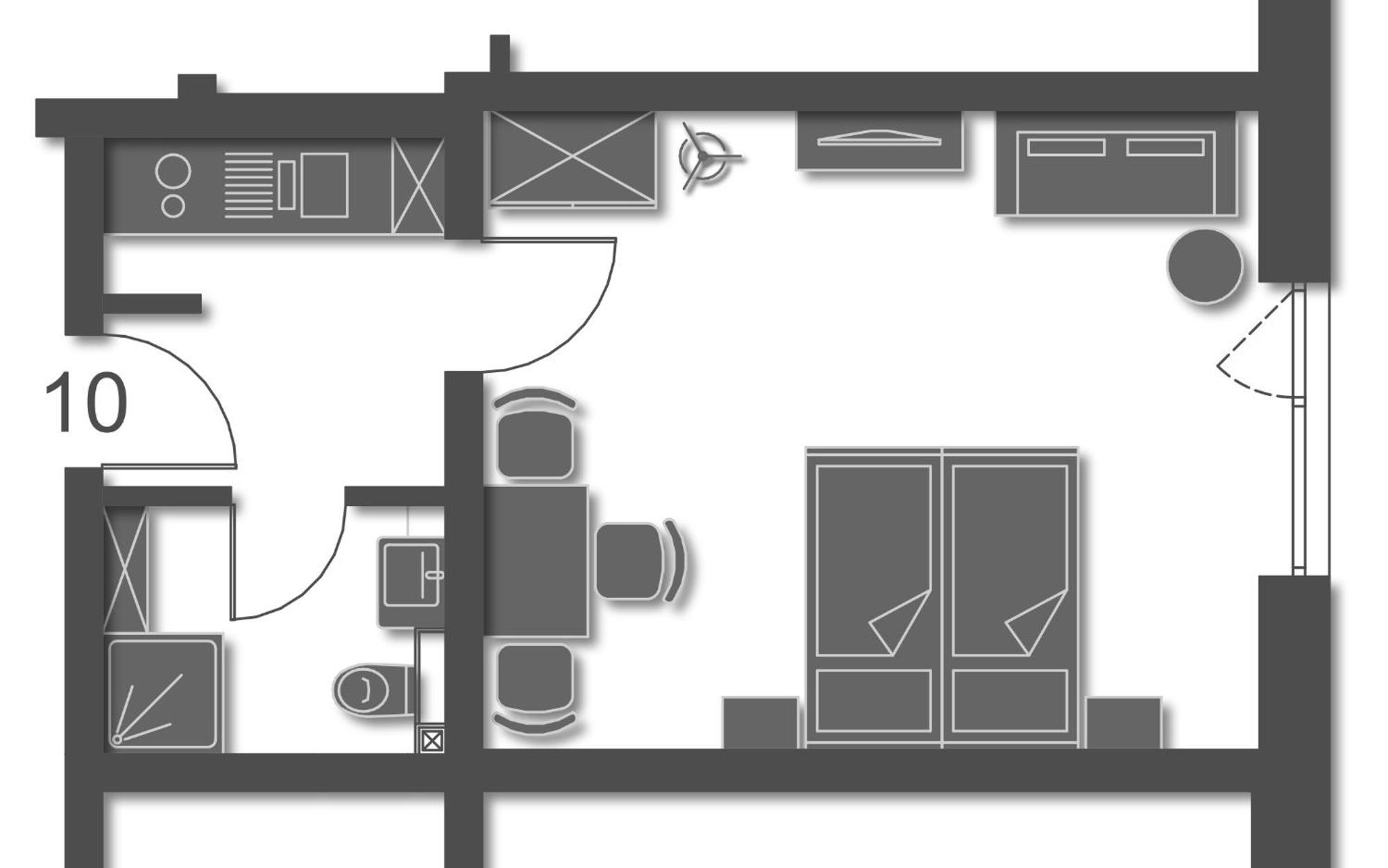 Board Inn - Haus Регенсбург Номер фото